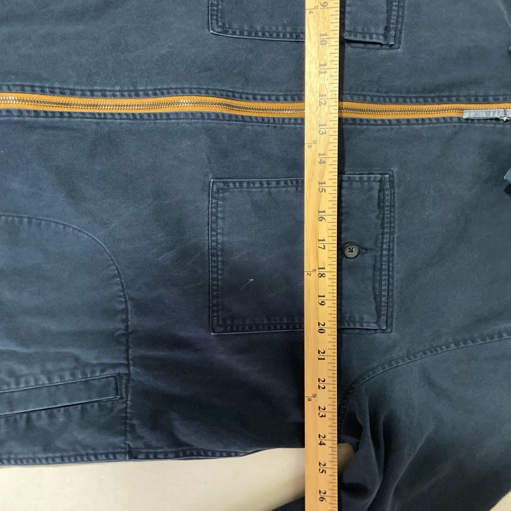 Carbon2Cobalt Men's XL Denim Jacket Blue Jean. Full Zipper 100% Cotton - Picture 8 of 16